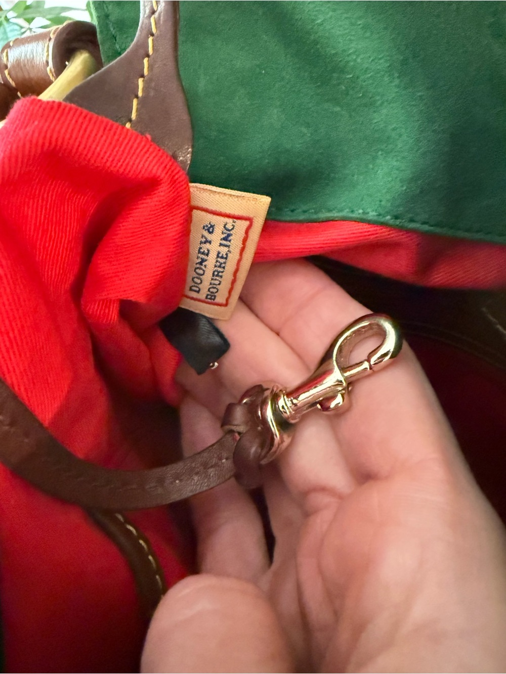 🤎 Dooney & Bourke OG Florentine Satchel // Chestnut 🤎 - Picture 11 of 16